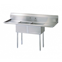 (2) Two Compartment Sink