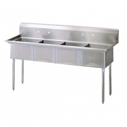 (4) Four Compartment Sink