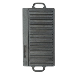 Cast Iron Grill & Griddle Plate