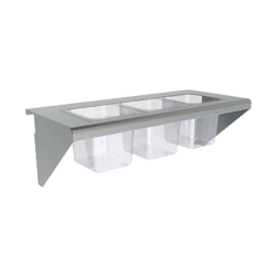 Condiment Shelf for Cooking Equipment
