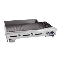 Countertop Gas Griddle & Hotplate